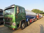 8x4 290 Hp Oil Tanker Truck 30 Cbm Capacity Left Hand Driving Diesel Fuel Type