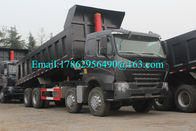 Middle Lift HOWO Mining Dump Truck 8x4 With HW76 Lengthen Cab ZZ1317N3867A