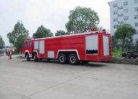 24 Ton 8x4 Water Foam Firefighter Truck , Heavy Rescue Fire Truck D10 Series Engine