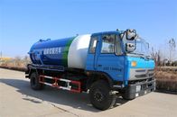 Blue Septic Tank Pump Truck Special Purpose Vehicle With 6.494L Displacement