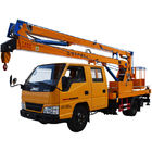 16M Hydraulic Aerial Platform Vehicle , Truck Mounted Boom Lift Vehicle 8.4 M Max.Lifting Height