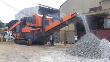 400 T/H MOBILE Slate Stone Cone Crusher Machine With 5m3 Hopper Capacity MC-300CS