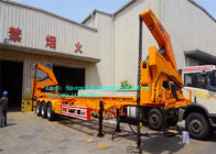 37000kg Lifting Capacity Port Handling Equipments Side Lift Container Truck