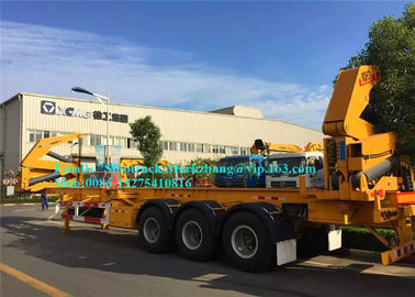 SINOTRUCK Port Handling Equipments Side Loader Container Truck Wireless Control