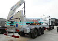 10 Wheeler 20ft 40ft Container Side Lifter / Container Side Loader Trailer ISO Approval