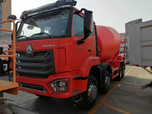 New and Used Sinotruk HOWO 6x4 12m³ Capacity Bulk Concrete Mixer Truck with 371 HP Engine and High-Strength Wear-Resistant Steel Drum