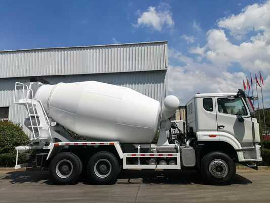 Sinotruk HOWO 12m3 Capacity 371HP Engine 6×4 Drive Type Concrete Mixer Truck for Heavy Construction
