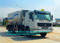 Commercial 12 Ton Mobile Mining Equipment , Hydraulic System Anfo Mixer Equipment