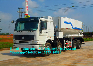 High Charge Efficiency 15 Ton HOWO Mining Dump Truck Mixed Ammonium Explosive 450 Kg / Min