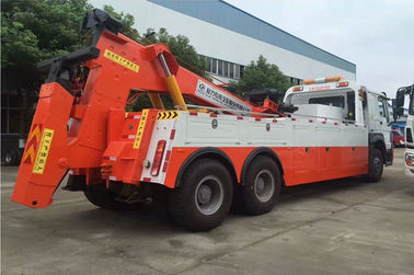 3 Cab Seat Road Wrecker Truck 5000kg Lifting Capacity Sinotruk HOWO Brand