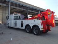 20 Ton 6x4 Heavy Duty Road Wrecker Truck Euro II Emission With 40m Length Of Steel