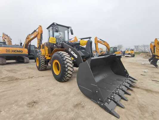XCMG ZL50GN 5t Rated Load Wheel Loader with 162kW Rated Power and 3m³ Bucket Capacity for Road Construction