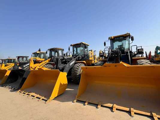 XCMG ZL50GN 5 Ton Wheel Loader with 3.0m3 Rock Bucket and 162kW Rated Power for Construction