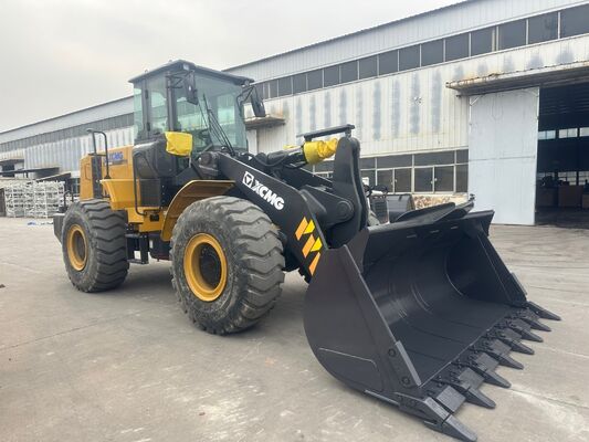 XCMG ZL50GN 5ton Rated Load Wheel Loader with 162kw Rated Power and Hydraulic Power-Shift Transmission