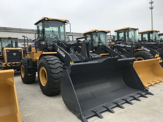 XCMG ZL50GN 5ton Rated Load Wheel Loader with 162kw Rated Power and Hydraulic Power-Shift Transmission