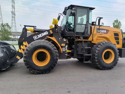 XCMG XC958 5 Tons Wheel Loader with 162kw Power for Mountainous Terrain Construction