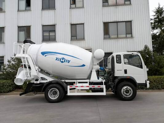 Used HOWO Sinotruk 4x2 Concrete Mixer Truck with 6m³ Drum for Urban Construction