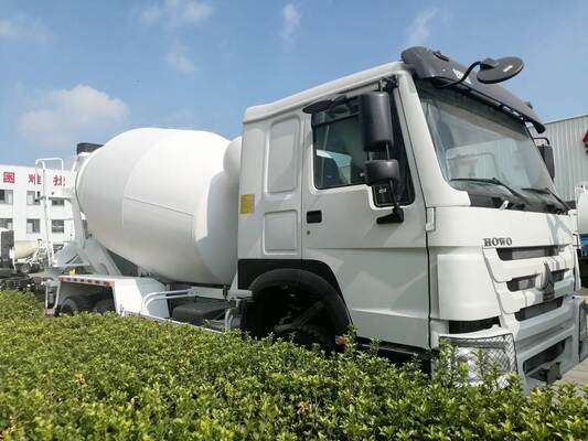 China New HOWO Concrete Mixer Truck with 6m3 8m3 10m3 Capacity for Construction Projects