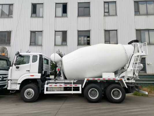 China New HOWO Concrete Mixer Truck with 6m3 8m3 10m3 Capacity for Construction Projects