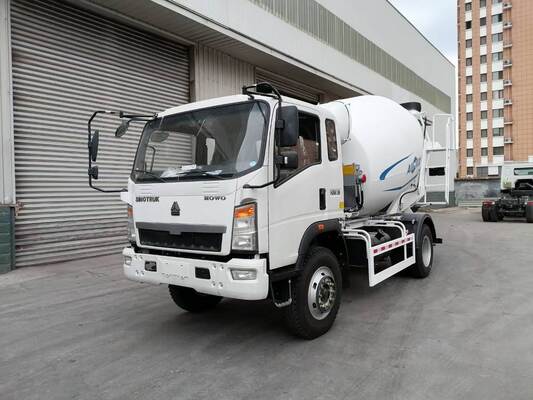 Used HOWO Sinotruk 4x2 Concrete Mixer Truck with 6m³ Drum for Urban Construction