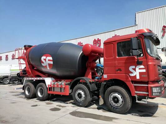 Shacman 10 m³ Drum Capacity 340 HP Engine 6×4 Chassis Concrete Mixer Truck for Cement Transportation