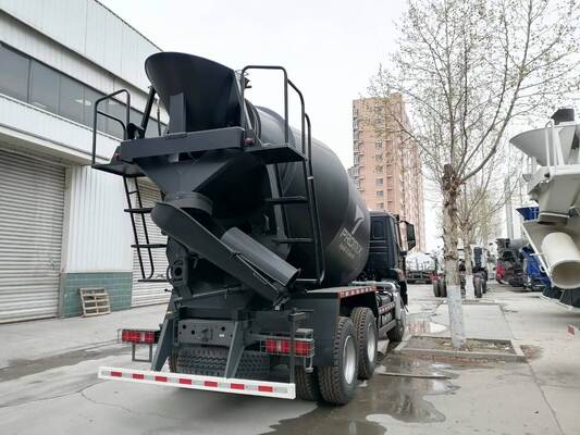 12 Cubic Capacity 6x4 Drive Mode Euro 2 Emission Standard Concrete Mixer Truck for Heavy Duty Construction