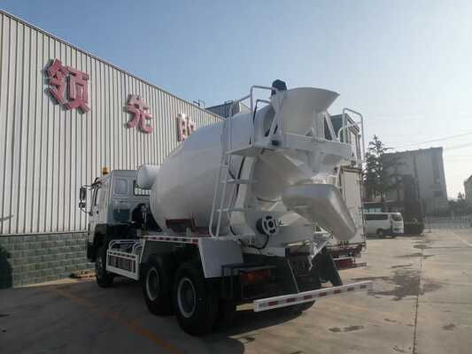 12 m³ Capacity Concrete Mixer Truck with Heavy-Duty Chassis and High-Strength Wear-Resistant Steel Drum
