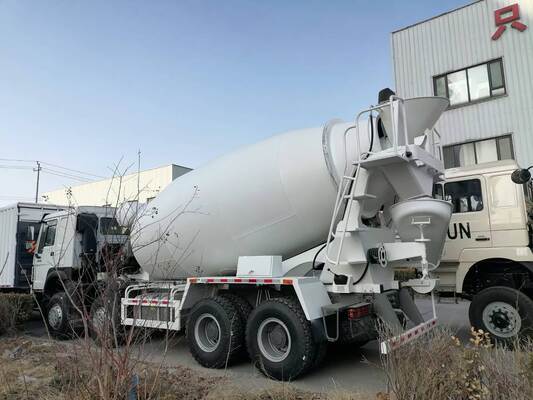 12 m³ Capacity Concrete Mixer Truck with Heavy-Duty Chassis and High-Strength Wear-Resistant Steel Drum