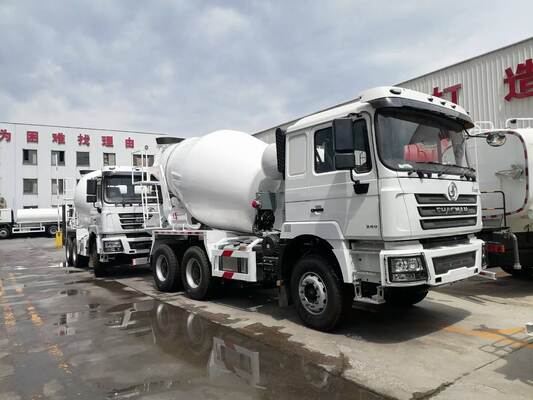 12 m³ Capacity Concrete Mixer Truck with Heavy-Duty Chassis and High-Strength Wear-Resistant Steel Drum