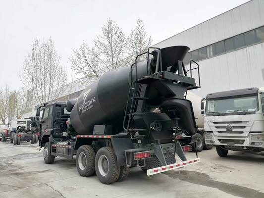 12 Cubic Capacity 6x4 Drive Mode Euro 2 Emission Standard Concrete Mixer Truck for Heavy Duty Construction