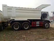 6x4 50 Ton Mining Dump Truck With Single Sleeper Cab And Manual 10 Speeds Gear Box