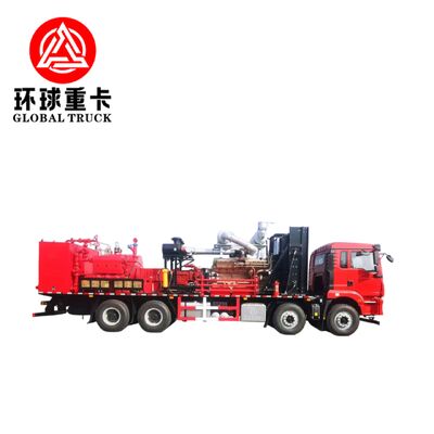 2800HP Oilfield Fracturing Unit Truck with High-Pressure Plunger Pump and 8×6 Drive Configuration for Oil Drilling