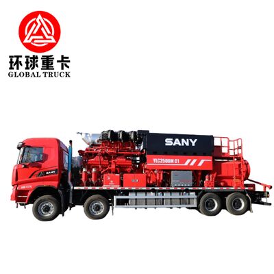 2800HP Oilfield Fracturing Unit Truck with 8×6 Drive Configuration and High-Pressure Plunger Pump for Oil Drilling