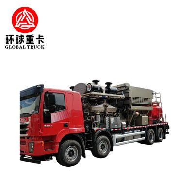 Shacman 8×6 Oilfield Fracturing Truck with Euro 6 Diesel Engine and 1697L/Min Pump Displacement