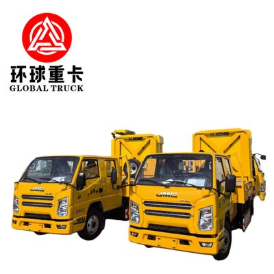 HOWO 4×2 350hp Diesel Crash Cushion Truck with Scissor Lift for Nigeria Road Safety and Construction Zone Protection