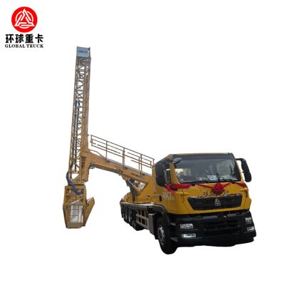 Euro 4/2/5/6 Emission Standard Bridge Inspection Truck with 16m-20m Working Height and High-Temperature Resistant Hydraulic System