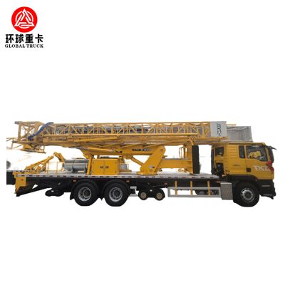 HOWO Diesel Powered Bridge Inspection Vehicle with Folding Boom Lift and Euro 5/6 Engine for 14-22 Meters Working Depth