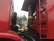 RHD Driving 30 Ton Dump Truck , Euro 2 Sinotruk 6x4 Howo Tipper Two Seats