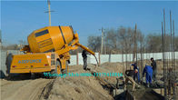Full Hydraulic Road Work Machines , Self Loading Construction Concrete Mixer 3.5m3