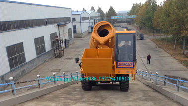 Computerized Road Construction Equipment , Small Concrete Mixer Machine All Wheel Drive