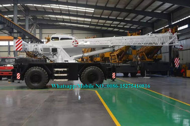 Road Construction 40T Mobile Boom Truck Crane 4x4 For RT40E All Wheel Drive