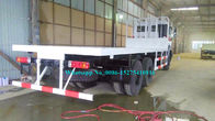White color Beiben 6x6 2634PZ 30Ton 340hp 10 wheeler Cross country Container Flat Bed Truck for DR CONGO
