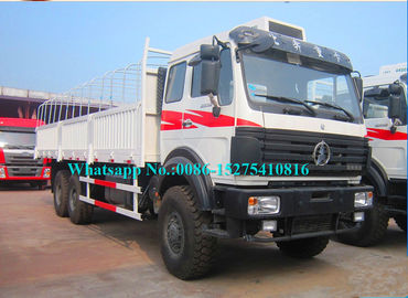 White All Wheel Drive Heavy Cargo Truck 35 Ton With Long Cabin One Sleeper