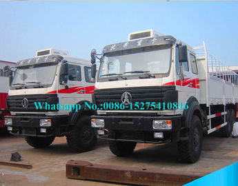 White All Wheel Drive Heavy Cargo Truck 35 Ton With Long Cabin One Sleeper