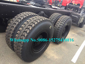 Red Military Use 6x6 Cargo Truck / Off Road Cargo Truck Adopt Benz Technology