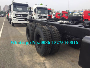 Red Military Use 6x6 Cargo Truck / Off Road Cargo Truck Adopt Benz Technology