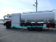 6x4 10 Wheels Special Purpose Truck Stainless Steel Mobile Aircraft Refueler Trucks
