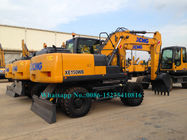 Strong Gradeability Heavy Earth Moving Machinery 15 Ton Excavator XCMG XE150WB