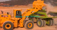 Heavy Load 12ton Large Wheel Loader XCMG LW1200K with 6.5m3 Rock Bucket use imported 418kw Cummins Engine