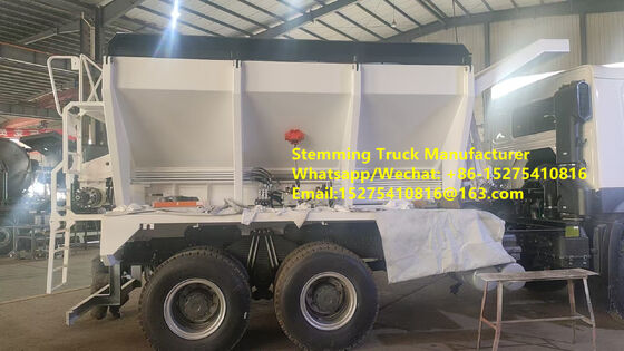 High efficiency remote control Stemming Truck Stone filling vehicle GLOBAL-12 10/15/20 ton Multifunctional Blast service mobile explosive Manufacturing Unit Kazakhstan Uzbekistan Indonesia Congo MMU
